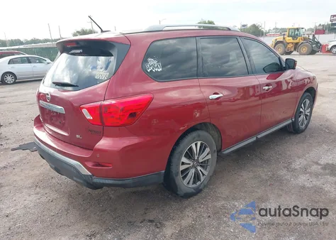 2017 Nissan Pathfinder Sl from USA, damaged, VIN 5N1DR2MN8HC634946